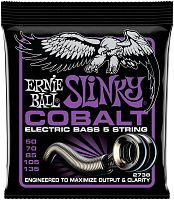 ERNIE BALL 2738 струны для 5-стр. бас-гитары Cobalt Bass Power Slinky (50-135)