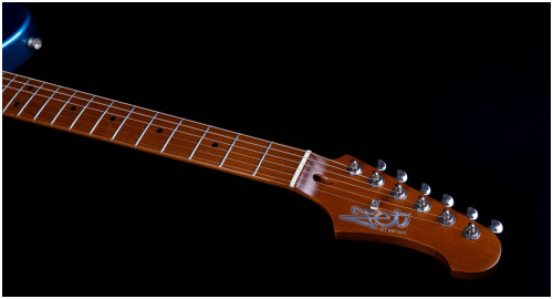 JET JT-300 LPB электрогитара, Telecaster, корпус липа, 22 лада, SS, цвет LPB фото 7