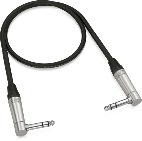 Behringer GIC-60 4SR инструментальный кабель джек стерео 6.3мм джек стерео 6.3мм, 0.6 м, 1 x 0.22 mm фото 2