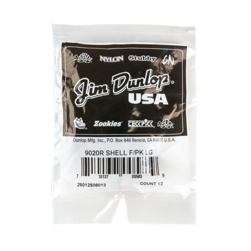 Dunlop 9020R Plastic Fingerpick Shell 12Pack когти, жесткие, пятнистые, 12 шт. фото 2