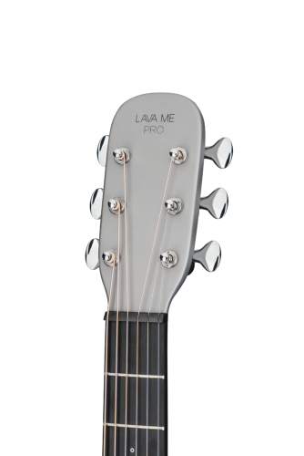LAVA ME PRO Grey электроакустическая гитара со звукоснимателем и встроенными эффектами: дилей, ревер, хорус, материал: карбон, ц фото 6