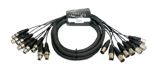 Invotone SNX 85 аудио мультикорная система веерный хвост, 8 XLR MALE*8 XLR FEMALE, длина 5 метров