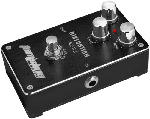TOMSLINE ADT-1 Педаль эффектов Distortion, питание от БП и батареи 9в фото 3