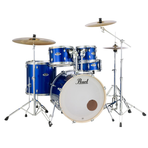 Pearl EXX725SBR/ C717 ударная установка из 5-ти барабанов, цвет High Voltage Blue, (4 коробки) фото 2