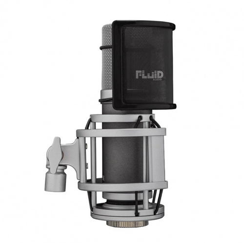 Fluid Audio Axis конденсаторный студийный микрофон, капсюль 34 мм, тип разъем XLR3F позолоченный фото 8
