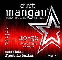 CURT MANGAN Electric Pure Nickel 10-50 струны для электрогитары