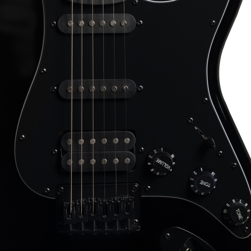 ROCKDALE Stars HT HSS Black Limited Edition электрогитара, цвет черный фото 6