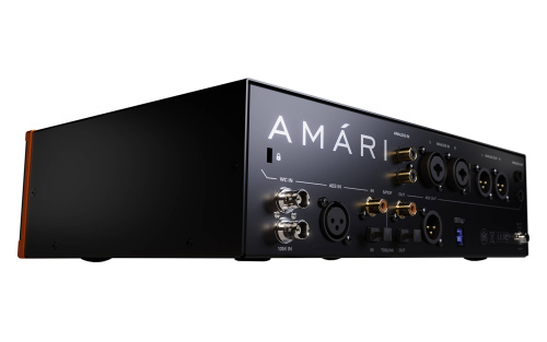 Antelope Audio Amari Аудиоинтерфейс AD/DA конвертер, 24-бит/384 кГц, DSD256, 2 TRS L/R выхода, 2 XLR L/R выхода, 2 XLR/TRS входа, 2 RCA входа, AES IN/ фото 4