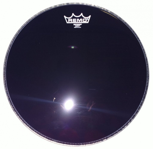Remo BE-0016-ES 16 Ebony Emperor пластик для барабана чёрный, двойной