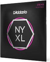 D'ADDARIO NYXL0942 SUPER LIGHT 9-42 струны для электрогитары, толщина 9-42