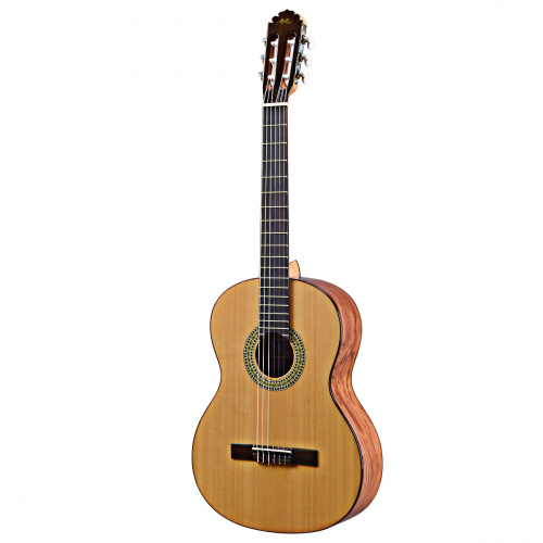 MANUEL RODRIGUEZ C11 Sapele классическая гитара, верхняя дека массив кедра, корпус сапеле, накладка на гриф палисандр, цвет натуральный, покрытие глян фото 2