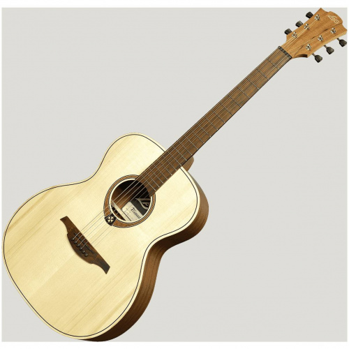 LAG T-70A NAT Акустическая гитара, Аудиториум, цвет натуральный фото 2