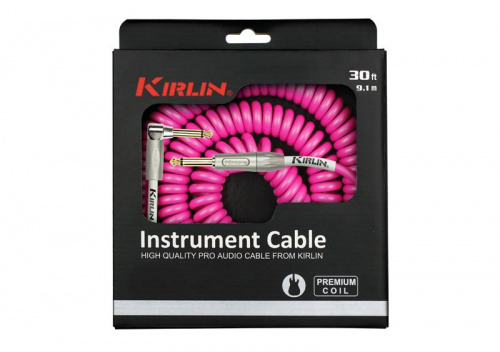 Kirlin IPK-222PFGL 9.1M PKE кабель инструментальный витой Разъемы: 1/4" прямой моноджек 1/4" уг фото 2