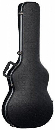 Rockcase ABS 10408B (SB) контурный пластиковый кейс для классической гитары