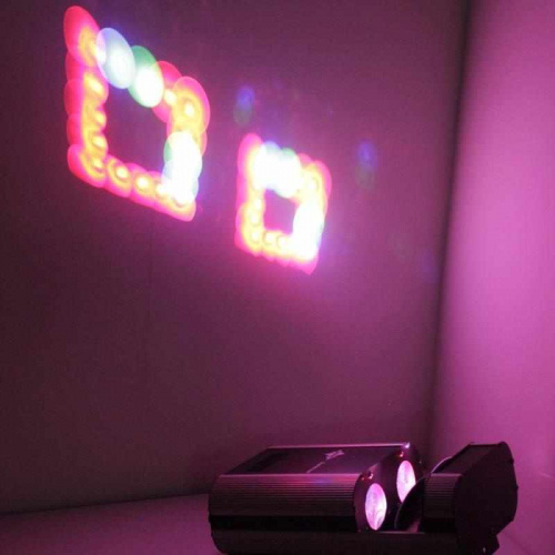 Ross Dual Led Scan Двойной LED сканер, RGB матрица 128*5мм (R:64 G:24 B:40). Строб эффект, диммиров фото 3