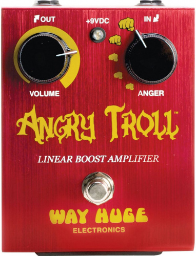 Way Huge Angry Troll Liner Boost Amplifier WHE101 гитарный эффект бустер