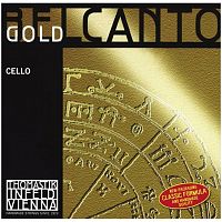 THOMASTIK Belcanto Gold BC25G струна А для виолончели 4/4, натяжение среднее, A стальной сердечник
