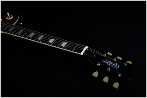 JET JL-500 SLB электрогитара, Les Paul, корпус красное дерево, HH, цвет Silverburst фото 11