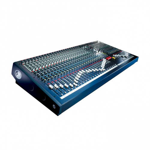 Soundcraft LX7ii-24 микшер 24 моно, 2 стерео (на поворотной ручке), 6 Aux, 4 подгруппы. TRS директ-выходы на каналах 1-16. 12-сегментная LED индикация