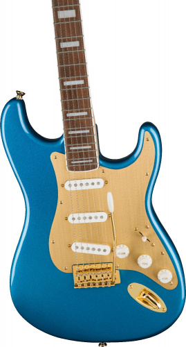 SQUIER 40th ANN Stratocaster LRL Lake Placid Blue электрогитара, цвет голубой фото 4