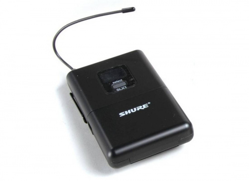 SHURE SLX1 L4E портативный поясной передатчик для радиосистем SLX фото 2