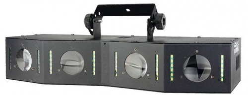 STAGE4 BEAMBANK 20x3XWA-S Прибор световых эффектов, источник света BEAM: 20*3W RGBWA LEDs, STROBE: 48*0.2W White LEDs, DMX-512 – 2, 14 кан., строб, ди