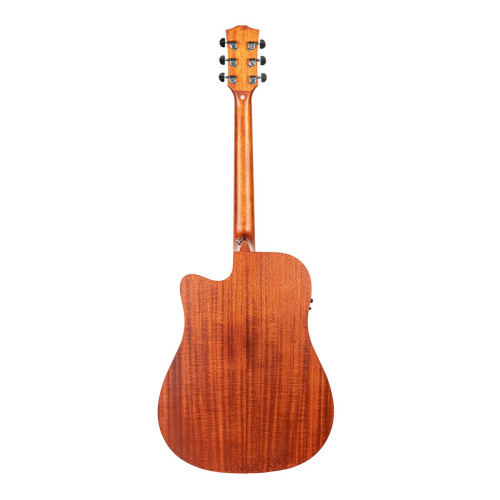 Omni D-250M CE электроакустическая гитара, массив окуме/ сапеле, Fishman, цвет натуральный фото 4