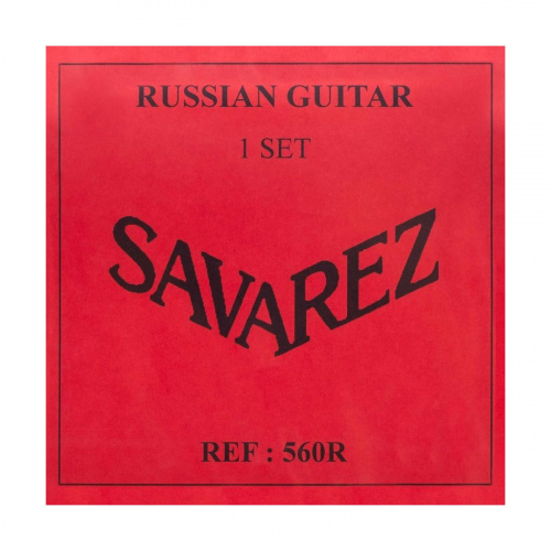 Savarez 560R комплект струн для русской гитары, нейлон, стандартное натяжение