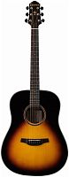 CRAFTER HD-250/VS акустическая гитара, верхн. дека ель, корпус кр. дерево, цвет винтажный санберст