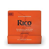 Rico RJA0125-B25 трости для альт-саксофона, RICO (2 1/2), 25 шт. в пачке