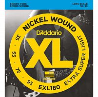 D'Addario EXL180 Струны бас xsuper/soft 35-95