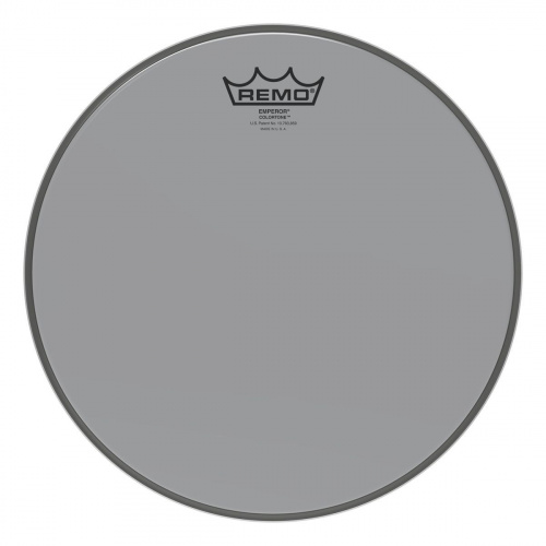Remo BE-0312-CT-SM 12" Emperor Colortone, пластик для барабана прозрачный, двойной, темный