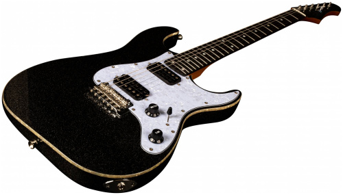JET JS-500 BLS электрогитара, Stratocaster, корпус липа, 24 лада, HH, 1V1T, tremolo, цвет BLS фото 7