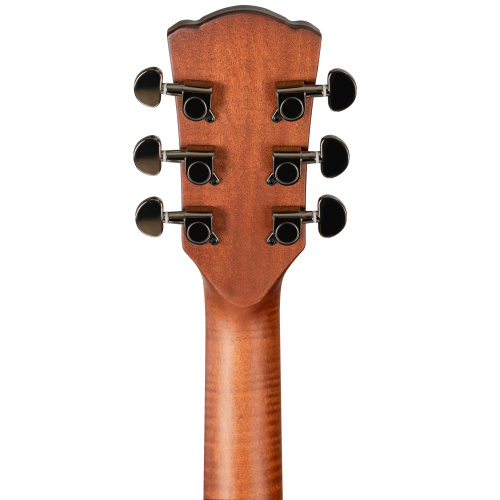 ROCKDALE Aurora D6 Satin BK акустическая гитара дредноут, цвет черный, сатиновое покрытие фото 8