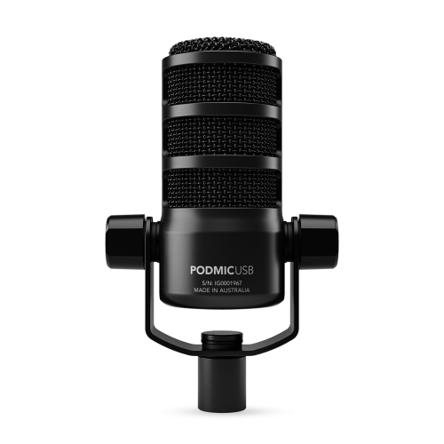 RODE PODMIC USB универсальный вещательный микрофон с динамическим капсюлем, подключение XLR и USB-C, совместим с Windows, MAC, Android и iOS устройств фото 4