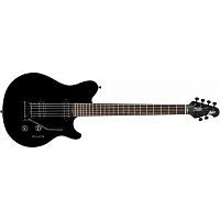 STERLING AX3S-BK-R1 электрогитара Axis in Black with White Body Binding