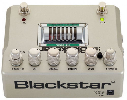 Blackstar HT-DUAL Ламповая педаль дисторшн, двухканальная фото 2