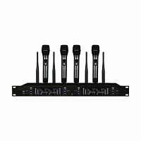 Axelvox DWS7000HT (FC Bundle) Микрофонная радиосистема на 4 ручных микрофона, UHF 710-726 MHz