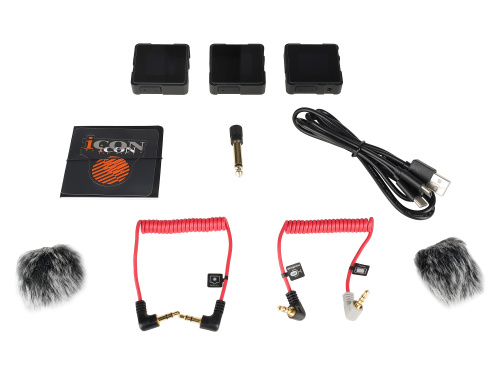 Icon AirMic Duo Радиосистема микрофонная, передатчик с микрофоном/приемник: 2/1 фото 7