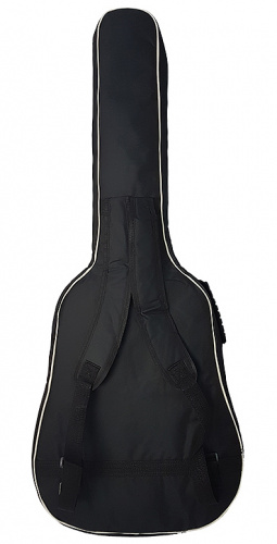 BaggZ AB-41-4 Чехол для акустической гитары, 41", защитное уплотнение 5мм 600D, 2 кармана, цвет черный фото 3