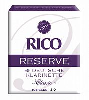 RICO RCR1030D Reserve трости д/кларнета German, №3 10 шт/уп