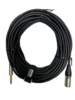 Xline Cables RMIC XLRM-JACK 20 Кабель микрофонный XLR 3 pin male JACK 6.3 mono длина 20м