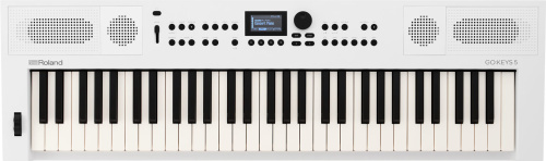 ROLAND GO:KEYS-5-WH Интерактивный синтезатор, 61 клавиша, цвет белый фото 2