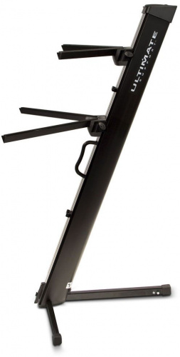 Ultimate AX-48 Pro (Black) клавишная стойка APEX-серии на 2 инструмента, черная фото 4
