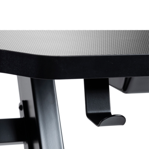 QUIK LOK WKS001 рабочий стол для домашней студии, Z-образная база, столешница 120x60 см, высота от пола 72 см, цвет черный фото 7