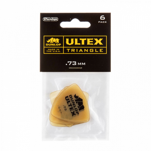 Dunlop Ultex Triangle 426P073 6Pack медиаторы, толщина 0.73 мм, 6 шт. фото 4