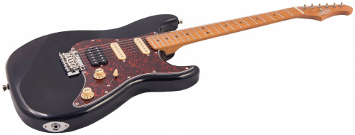 JET JS-400 BK электрогитара, Stratocaster, корпус липа, 22 лада, HSS, tremolo, цвет BK фото 12