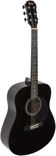 ARIA FIESTA FST-300 BK Гитара акустическая, верх: американская липа фото 8