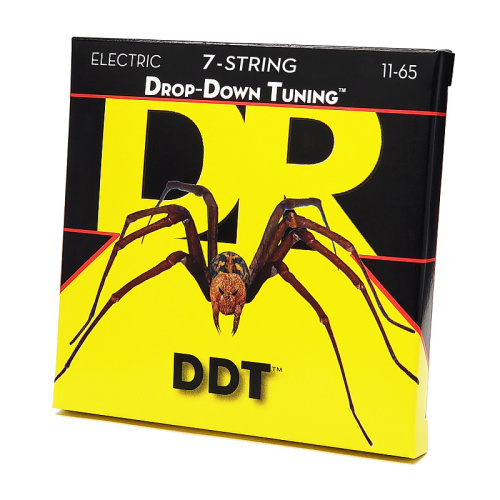 DR DDT7-11 DDT струны для 7-струнной электрогитары 11 65 фото 3