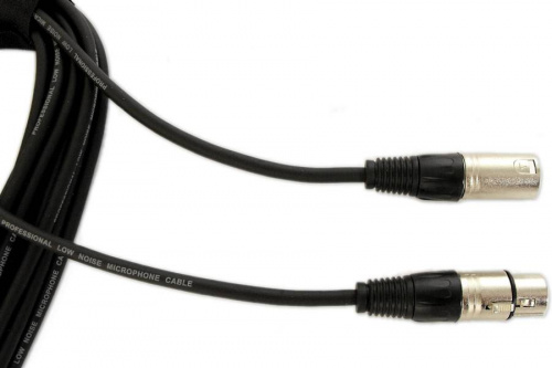 QUIK LOK MX775-5 готовый микрофонный кабель, 5 метров, разъемы XLR/F - XLR/M, цвет черный фото 2